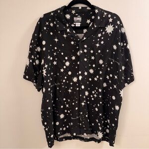 Billionaire Boys Club Black Starry Button Up